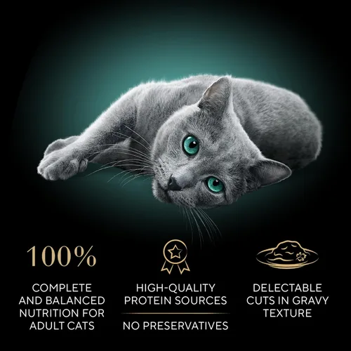Miniatura 5 de Sheba Perfect Portions TM - Cortes en salsa, porciones de comida húmeda para gatos, paquete variado