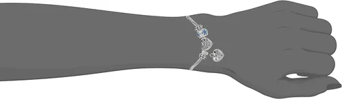 Miniatura 2 de Disney Niñas "Frozen" acero inoxidable Bead Charm Bracelet