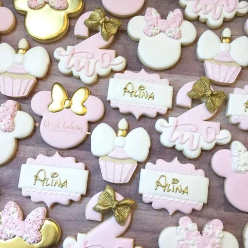 Miniatura 6 de Cortadores de galletas de ratón de dibujos animados, 2 uds