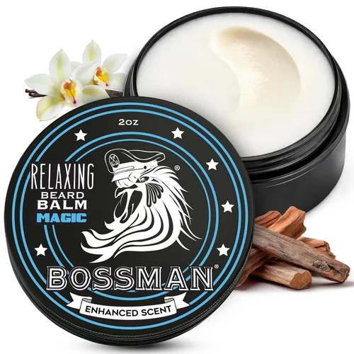 Miniatura 10 de Bálsamo relajante para barba Bossman para hombres (aroma Stagecoach) – Controla, relaja, engruesa y suaviza para el cuidado óptimo de la barba