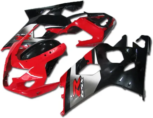 Miniatura 26 de Carenado completo de plástico blanco brillante para Suzuki 2004 2005 GSXR 600 750 inyección ABS nuevo Aftermarket Kit Kit de carrocería 04 05 10