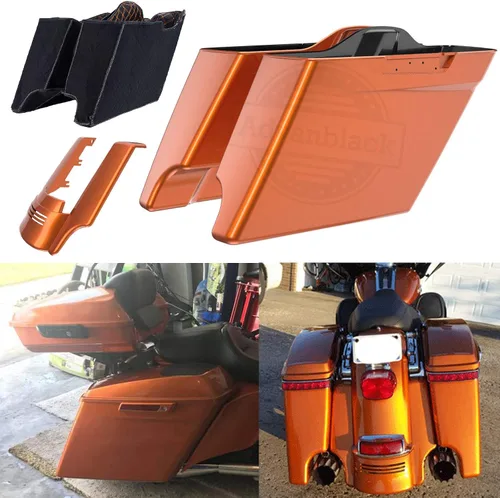 Miniatura 9 de Moto OnFire airbrushed Custom Parabrisas Parabrisas Fairings Fit Honda CBR 600RR 600 F3 F4 F4i 1000RR 1100 x x 929RR 954RR 250R, alforjas alargadas