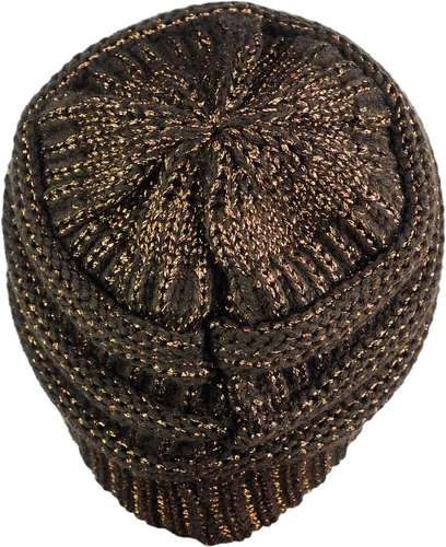 Miniatura 109 de C.C Trendy Warm Chunky Soft Stretch Cable Knit Beanie