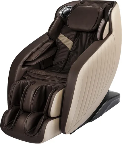 Miniatura 9 de PayLessHere Sillón de masaje de cuerpo completo, gravedad cero SL-Track reclinable elástico con altavoz Bluetooth 3D con terapia de calor integrado