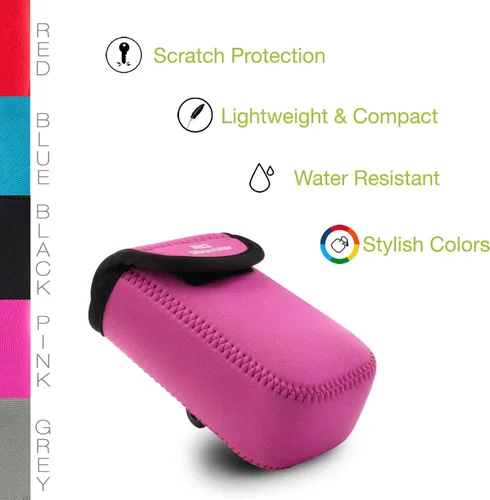 Miniatura 4 de MegaGear Funda de neopreno ultraligera para cámara compatible con Sony Cyber-shot DSC-W800