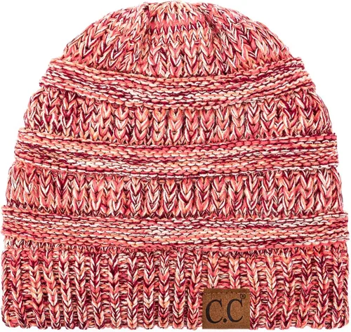 Miniatura 266 de C.C Trendy Warm Chunky Soft Stretch Cable Knit Beanie