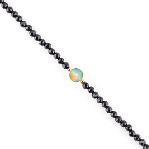 Miniatura 20 de Multi Gemstone Dainty Choker Bracelet