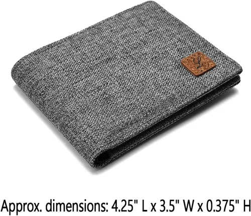 Miniatura 130 de Lanyani Carteras RFID Bifold Simple