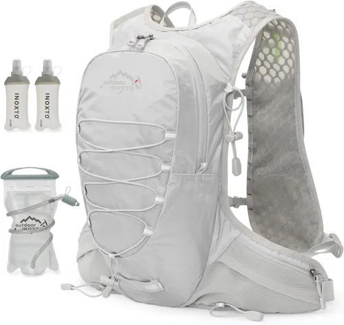 Miniatura 9 de IX INOXTO Chaleco de hidratación para correr para hombres y mujeres, mochila de agua para correr, paquete de hidratación de 3 litros, para correr