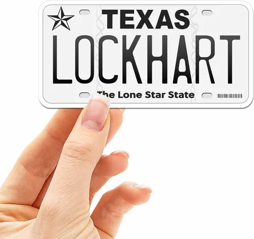 Miniatura 59 de Calcomanía para placa de matrícula de Texas, elige entre más de 50 ciudades de TX, calcomanía para parachoques de Texas para automóvil, calcomanías