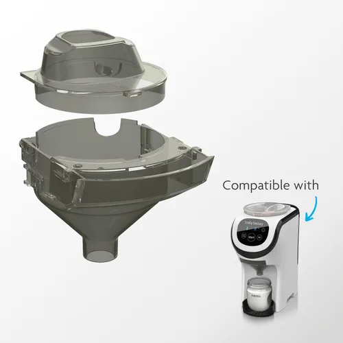 Miniatura 3 de Baby Brezza Formula Pro Mini - Embudo y cubierta de repuesto (paquete de 2)