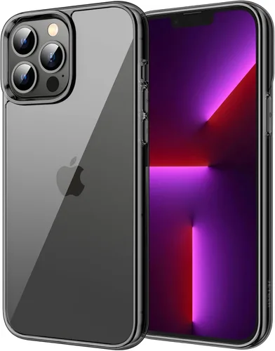 Miniatura 8 de JETech - Funda para iPhone 13 Pro Max de 17 cm, cubierta a prueba de golpes transparente antiamarilleamiento, parte trasera transparente