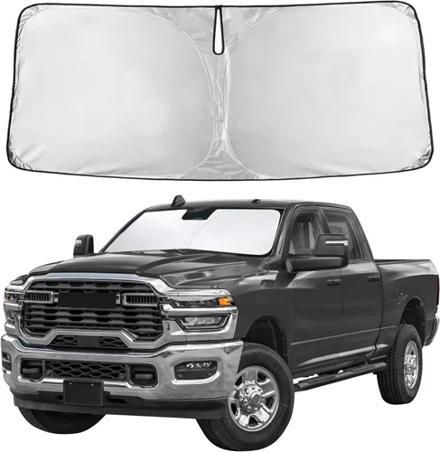 Miniatura 89 de Autovir Parasol para parabrisas Rivian R1S 2022-2024 2025 2026, parasol para ventana delantera, protección UV, bloqueador de calor, accesorios