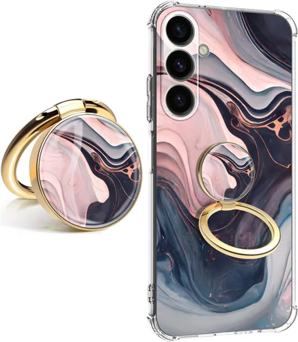 Miniatura 44 de para Samsung Galaxy a15 5G [Funda de Mármol Delgada]+[Anti-Caída Protectora] Fundas de Teléfono de TPU Suave y Elegantes para Mujeres de 6.5 Pulgadas