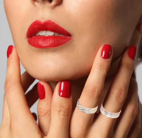 Miniatura 7 de Anillos de cobre puro para mujer, 2 piezas de anillo de oro tricolor magnético ajustable, joyería de cobre (0949 0950)
