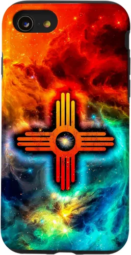 Miniatura 17 de Funda para iPhone 14 Pro Zia Sun Zia Pueblo Nuevo México Nativos Americanos Sagrado Symbol