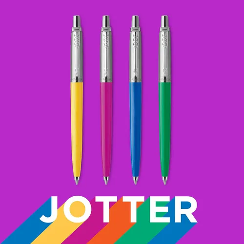 Miniatura 3 de Parker Jotter Originals - Bolígrafo de punta media, tinta negra, 4