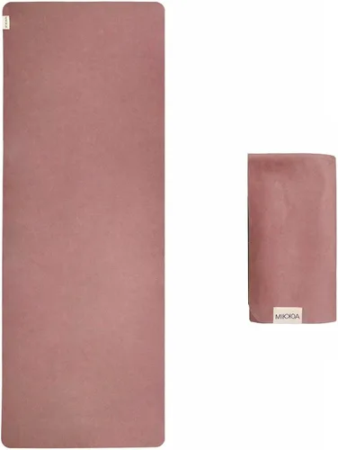 Miniatura 13 de Esterilla de yoga de viaje de 0.059 in Tapete plegable y ligero Uso para viajes, mochileros, retiro de yoga, al aire libre, gimnasio, pilates