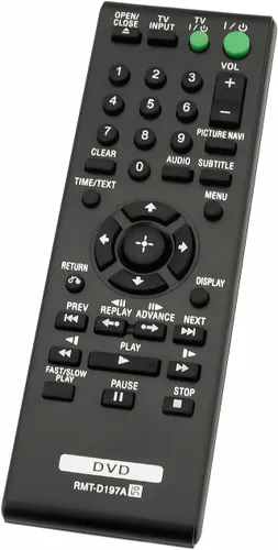 Miniatura 8 de RMT-D197A Mando a distancia de repuesto apto para reproductor de DVD Sony DVP-SR510H DVP-SR210P DVP-SR510 DVP-SR210 DVP-SR201P DVP-SR405P RMTD197A