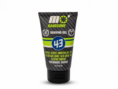Mo' Handsome Gel de afeitado prémium para hombres – Fórmula de deslizamiento suave para un afeitado cercano – Uso con cuchillas de afeitar o