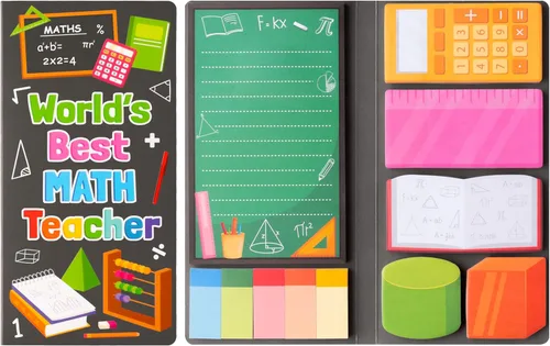Miniatura 30 de B1ykin Lindo Conjunto de Notas Adhesivas - Bloc de Notas Autoadhesivas con Forma de Videojuego de Subir de Nivel, 550 Hojas de Páginas de Memo