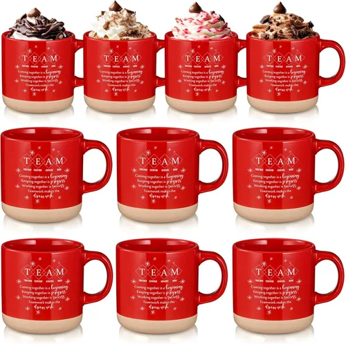 Miniatura 13 de Didaey 10 tazas de agradecimiento a granel CNA Week Gifts Bulk 13 oz Tazas de café de cerámica inspiradoras May You Be Proud Regalo