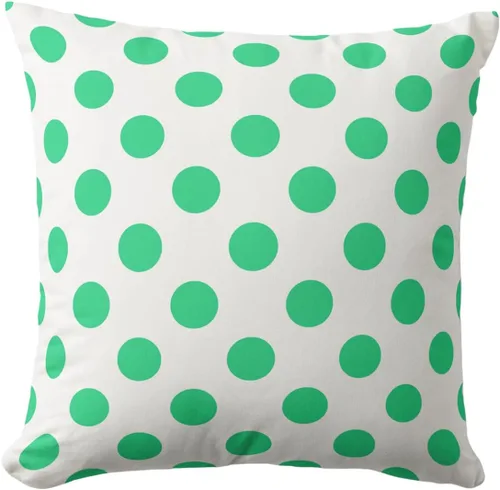 Miniatura 50 de Fundas de almohada de lunares negros sobre beige de 16 x 16 pulgadas, fundas de almohada decorativas rústicas y cuadradas para decoración del sofá