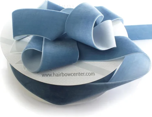 Miniatura 17 de Cinta de terciopelo de 2 pulgadas de un solo lado, suave felpa de lujo, ribete para manualidades para lazos para el cabello, costura, envoltura