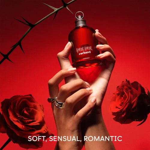 Miniatura 4 de Cacharel Amor Amor - Eau de Toilette y set de regalo de fragancia para mujer, floral, ámbar, afrutado con notas de jazmín y vainilla