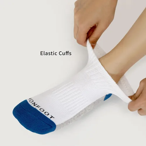 Miniatura 5 de MONFOOT 6 pares de calcetines diarios de ajuste cómodo para hombres y mujeres