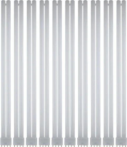 Sunlite FT40DL/835 - Lámpara fluorescente compacta de doble tubo, 4 pines, 40 vatios, 3150 lúmenes, 3500 K blanco neutro, base de 4 pines (2G11),