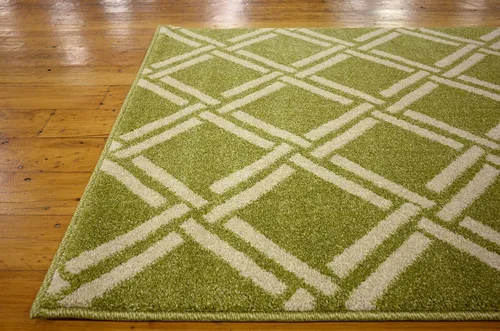 Miniatura 114 de Unique Loom Trellis Collection - Alfombra geométrica moderna azul marino (9 pies x 12 pies)
