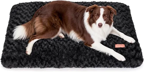 Miniatura 29 de Alfombrilla para jaula de perro, colchón de jaula de perro de felpa, colchón para jaula de perro suave, almohadilla antideslizante para jaula