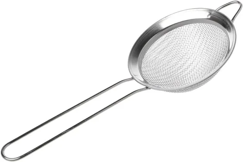 Mini tamiz/colador profesional -cocina de acero inoxidable harina té colador malla colador tamiz filtro tamiz