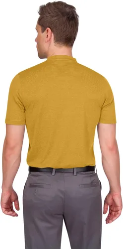 Miniatura 3 de Three Sixty Six Polo de golf de manga corta para hombre, ligero, absorbe la humedad, secado rápido, tejido elástico