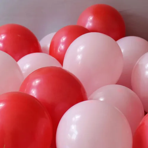 Miniatura 3 de Globos rojos de fiesta, paquete de 100 globos de 12 pulgadas para San Valentín, cumpleaños, boda, aniversario, despedida de soltera, Navidad