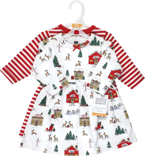 Miniatura 2 de Hudson Baby Vestidos de algodón para bebés y niñas