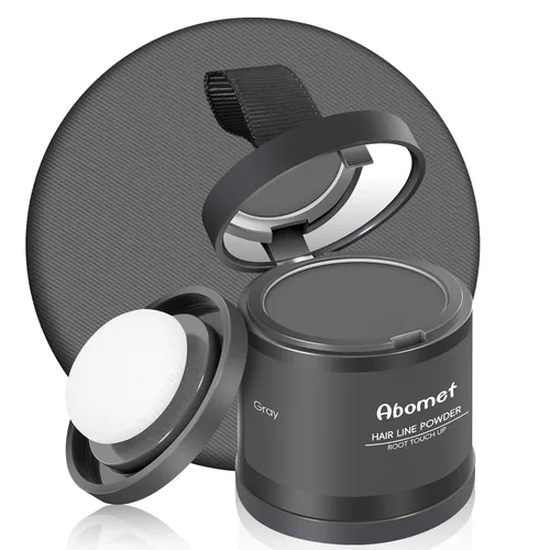 Miniatura 20 de Abomet Polvo Capilar Oculta Instantáneamente la Pérdida de Cabello, Polvo de Color de Cabello para Retoque de Raíces, Complementos Capilares