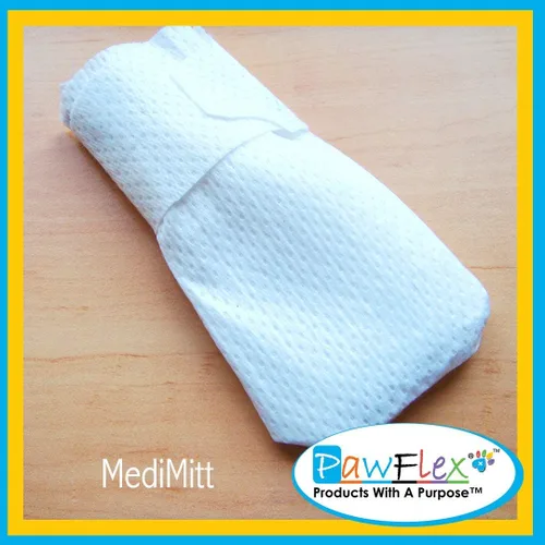 Miniatura 5 de Medimitt - Vendajes de patas para perros, gatos y mascotas, botines médicos elásticos, primeros auxilios para patas, antideslizantes, no adhesivos
