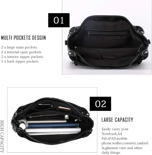 Miniatura 4 de Purses for Women Shoulder Handbags Hobo Bags Tote Bag
