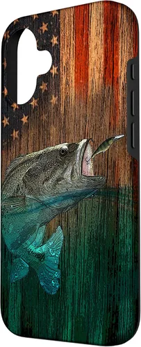 Miniatura 2 de iPhone 16 Largemouth Bass pesca pescadores caso