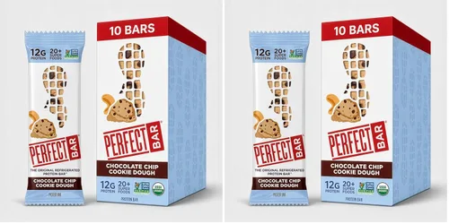 Miniatura 10 de Perfect Bar - Barra de proteínas con crujiente de frutas, frutos rojos mixtos y mantequilla de nueces, snack de proteínas, sin gluten, sin soya, sin