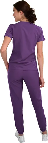 Miniatura 3 de Conjunto de ropa quirúrgica de punto elástico para mujer GT 4FLEX