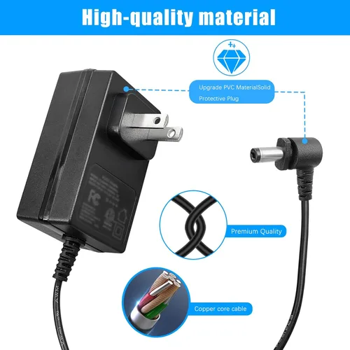 Miniatura 5 de Adaptador de cargador de 28.8 V para aspiradora Shark IONFlex con batería XBAT200, adaptador de repuesto para aspiradora de palo YLS0243A-T288080