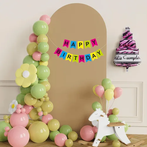 Miniatura 70 de Putros Cubierta de Arco de Boda 6 Pies Beige Spandex Ajustada Parte Superior Redonda Chiara Cubiertas de Soporte de Fondo para Decoración de Bodas