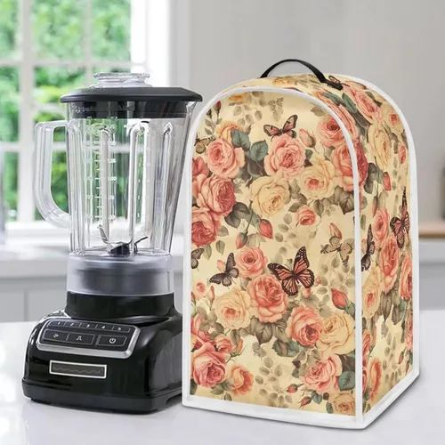 Miniatura 16 de Aztec Cow - Funda para batidora de girasoles con mango superior, ligera, lavable, para cocina, cafetera, decoración de procesadores de alimentos