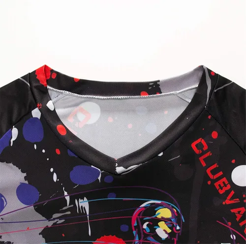 Miniatura 190 de Hotlion Camiseta de ciclismo para hombre, manga larga, MTB Motocross, ropa de carreras todoterreno