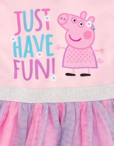 Miniatura 4 de Peppa Pig Vestido de tul de malla para niñas pequeñas a niños pequeños