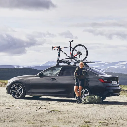 Miniatura 2 de Thule TopRide - Soporte para bicicleta montado en el techo portabicicletas automotrices