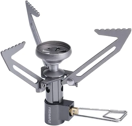 Miniatura 10 de Fire-Maple Blade 2 Estufa portátil de propano para acampar y mochilero ultraligera Estufas de senderismo de titanio con tubo de precalentamiento